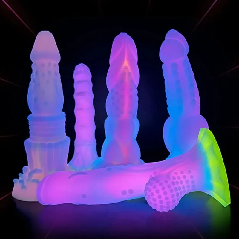 Alien dildo glow in the dark, foto 3