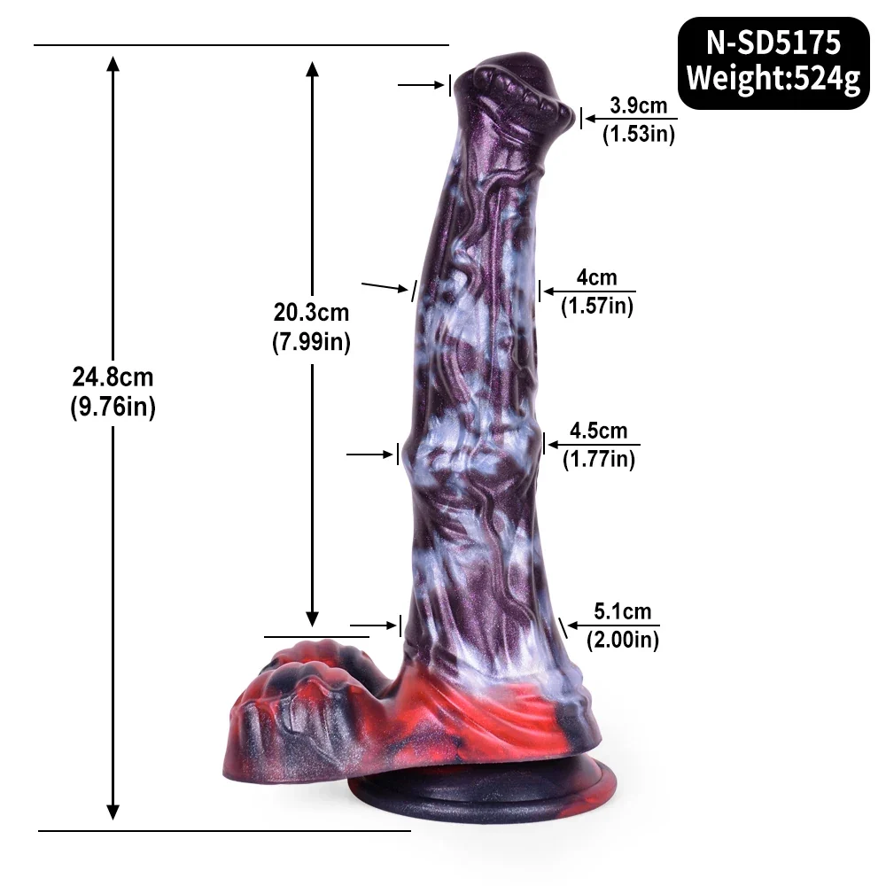 Big horse dildo met zuignap, foto 6