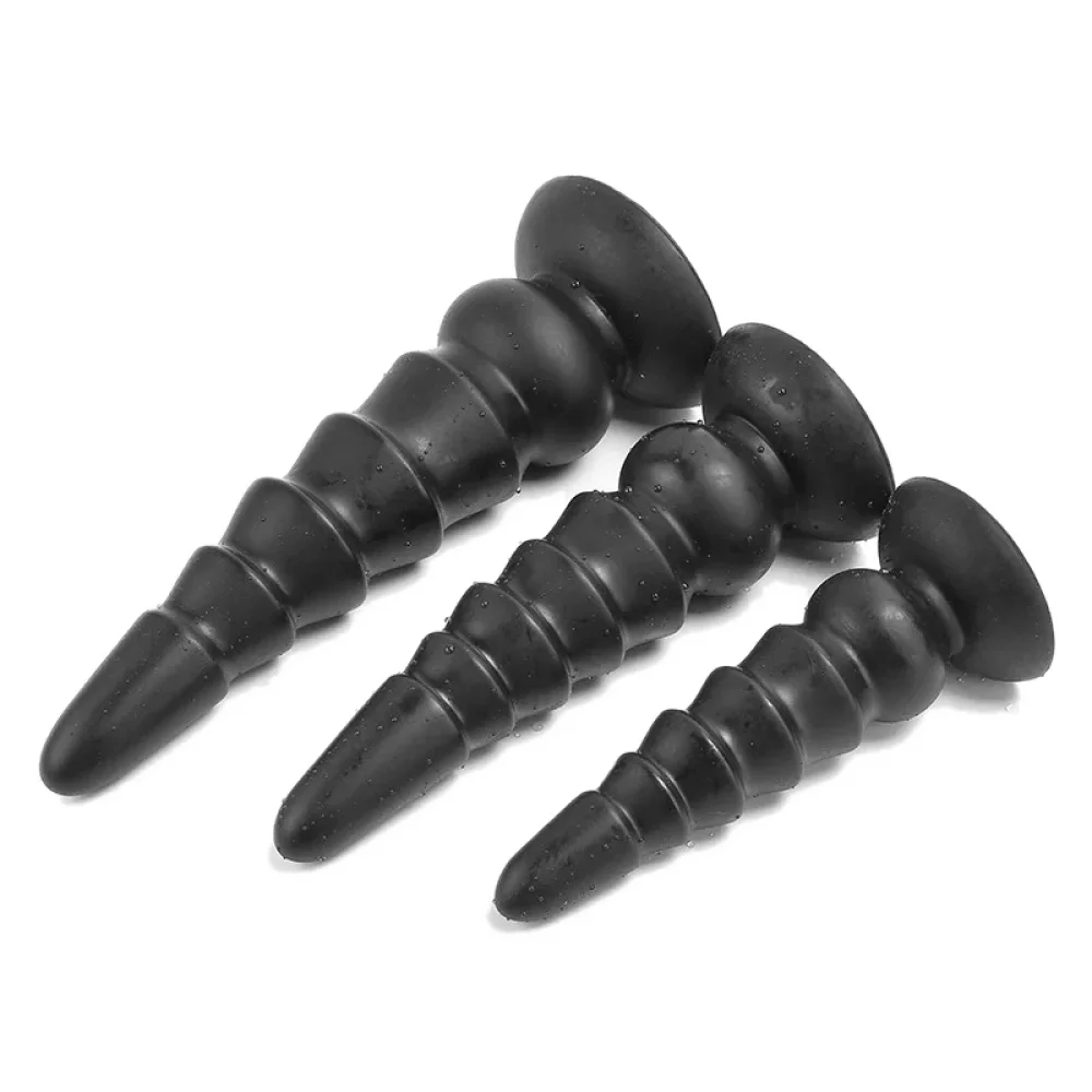 XXL buttplug Collection Or & Noir, Model 11
