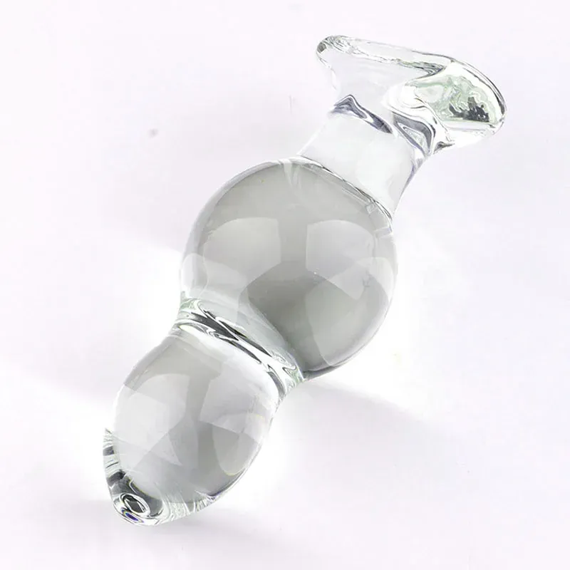 Glazen buttplug Cristal Calebasse, glas