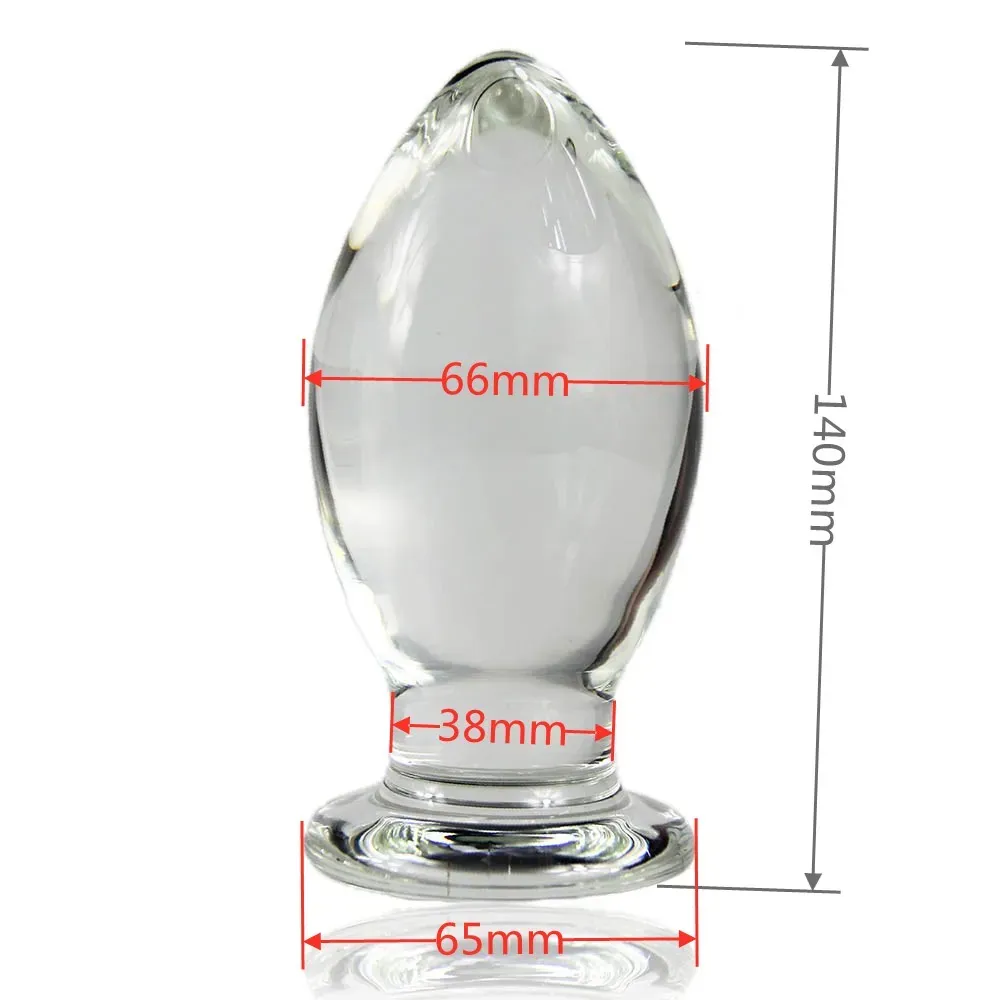 Glazen buttplug Cristal Grand 66, foto 4