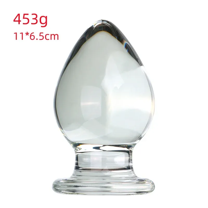 Glazen buttplug Cristal Œuf, foto 4