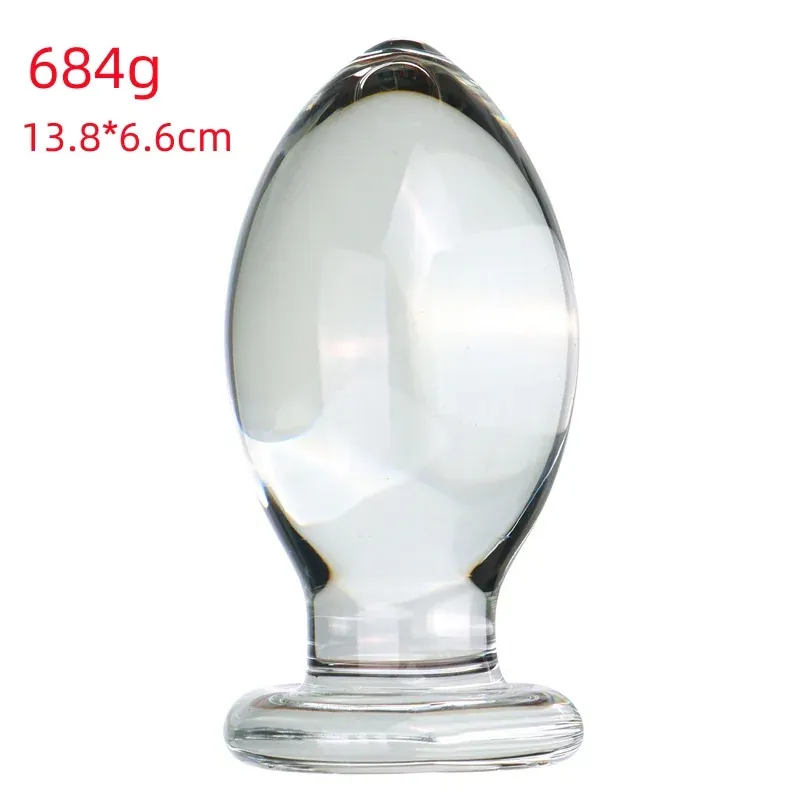 Glazen buttplug Cristal Œuf, foto 5