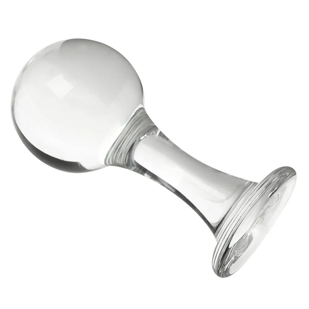Glazen buttplug Cristal Sphère, borosilicaatglas (Pyrex)