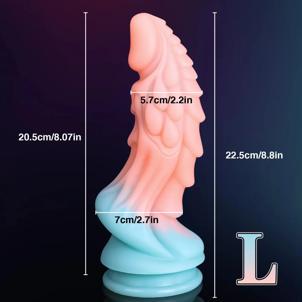 XXL draken dildo Draak Pastel, Model D009 · L