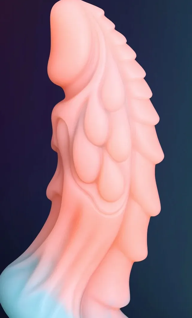 XXL draken dildo Draak Pastel, foto 3