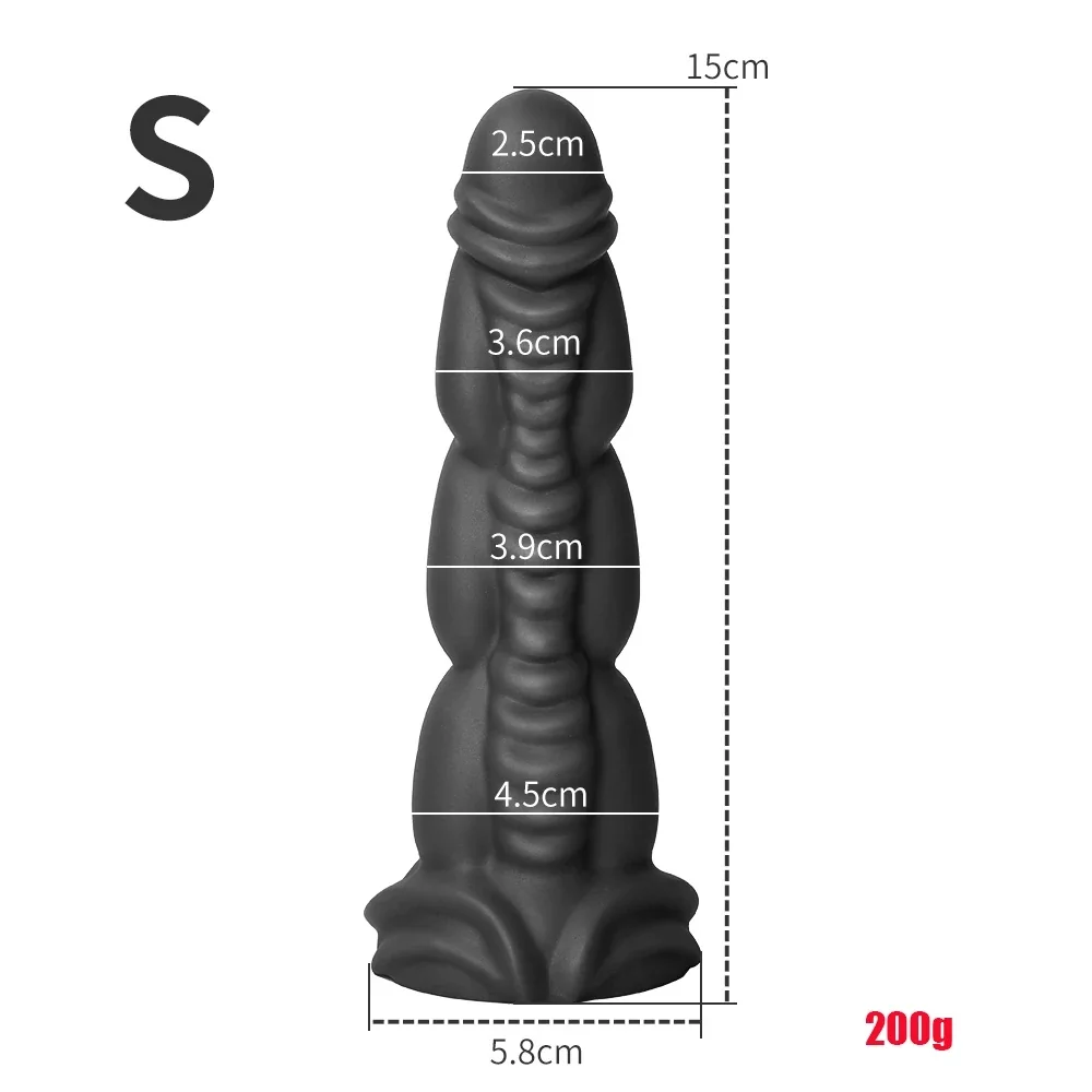 XXL draken dildo Dragon Scale, Groot model · S