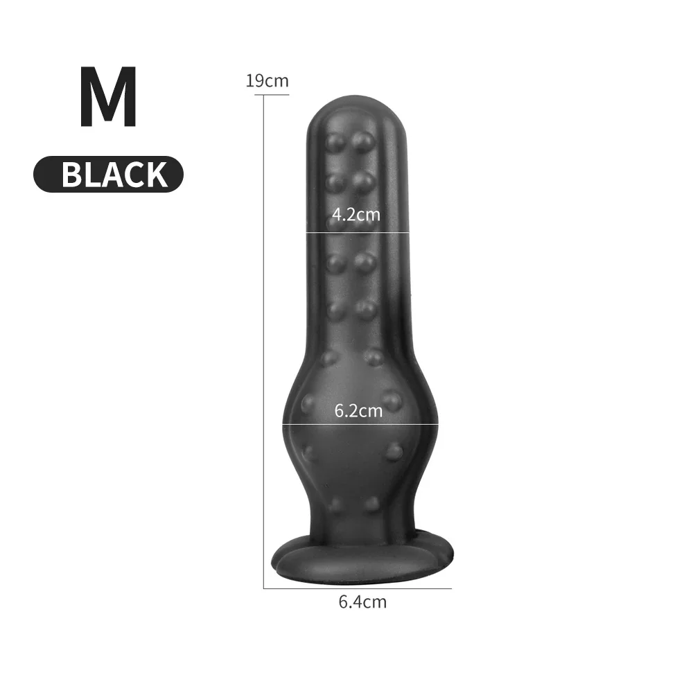 XXL draken dildo Dragon Scale, Zwart · M