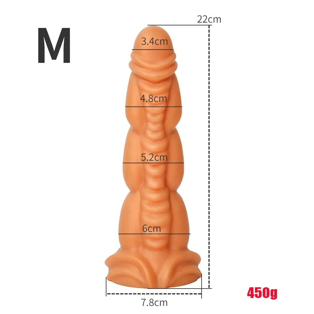 XXL draken dildo Dragon Scale, Extra groot model · M