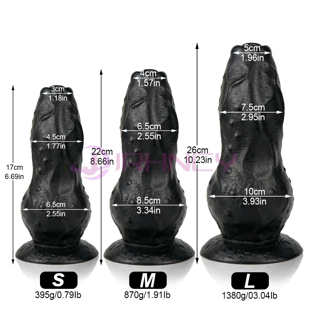 XXL Enorme dierenpenis anale dildo, foto 3
