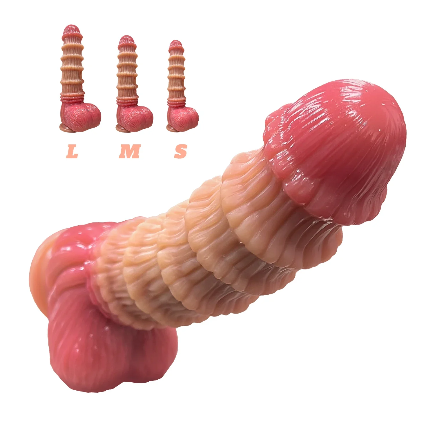 Enorme dildo 3 maten, medische siliconen