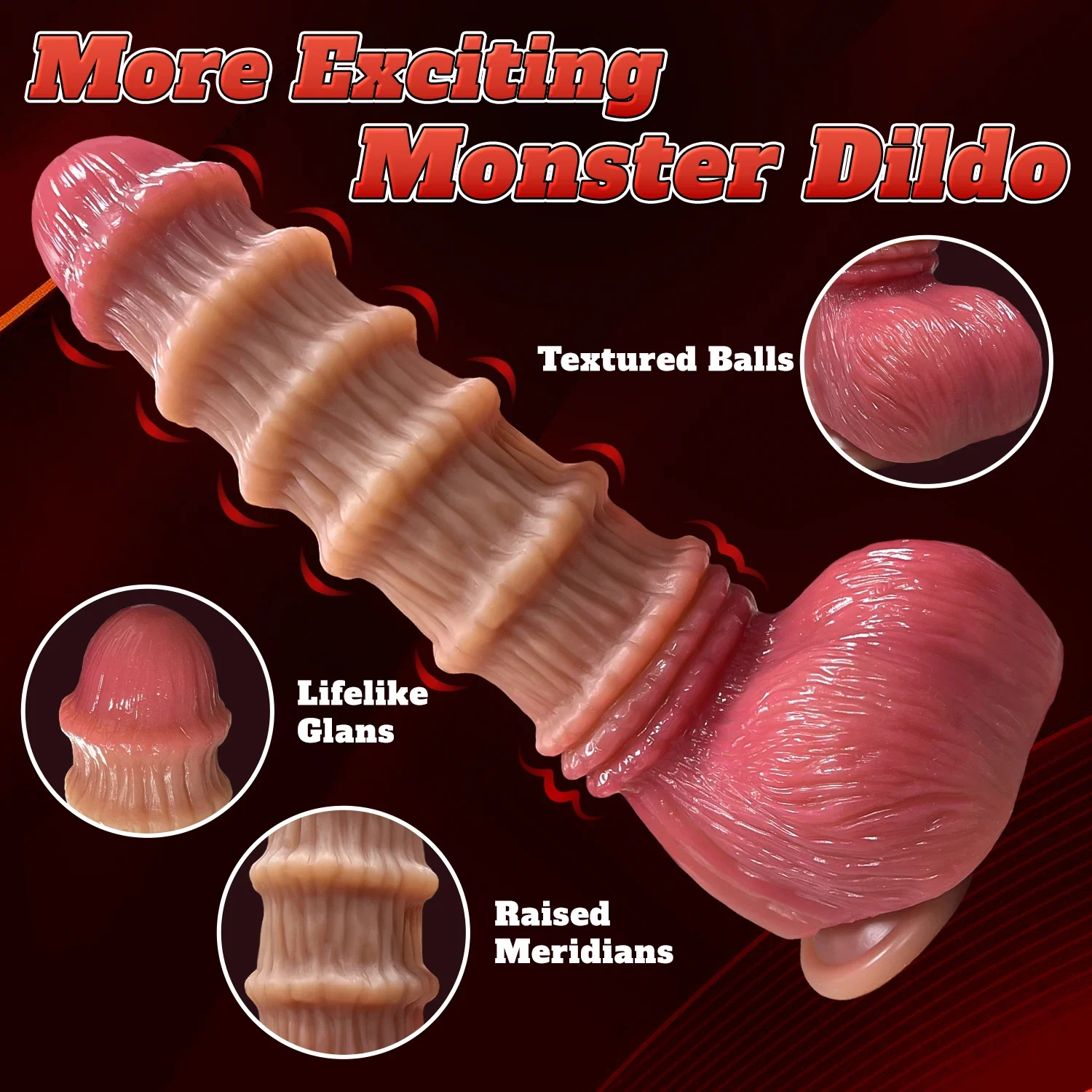 Enorme dildo 3 maten, foto 2