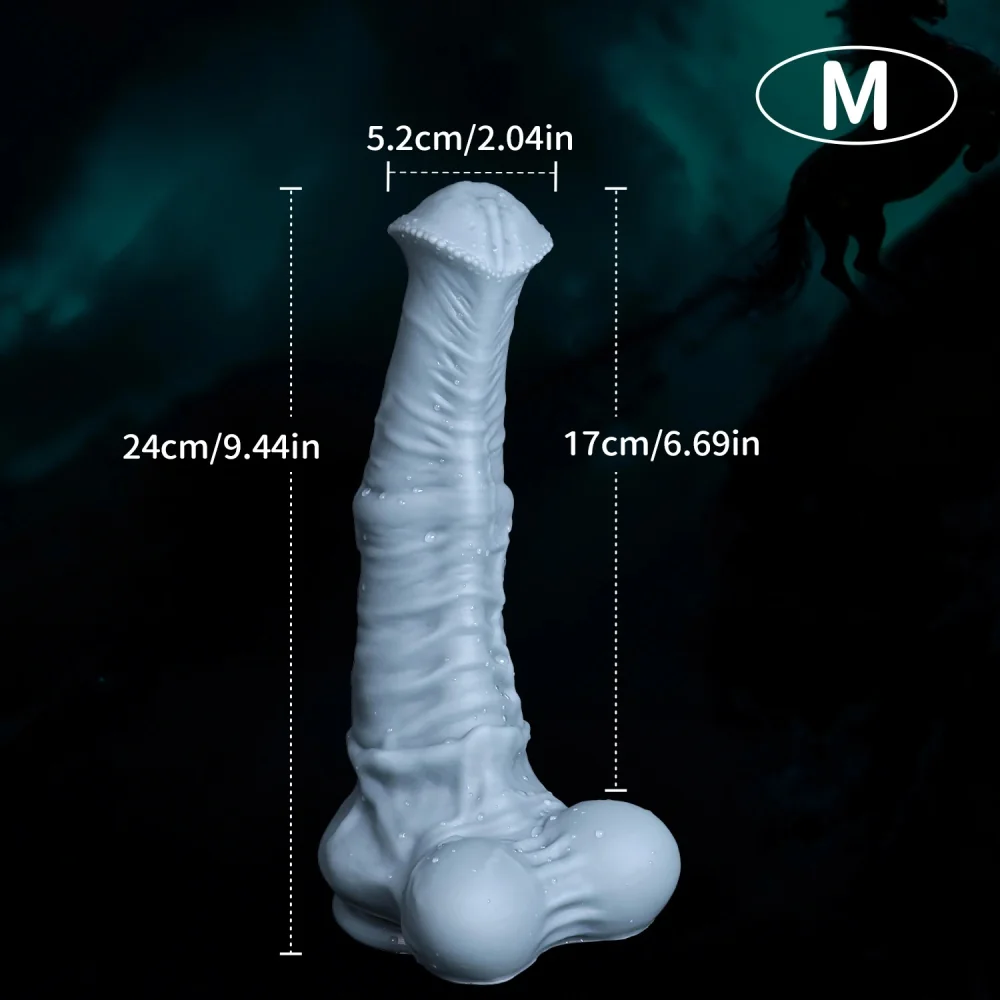 XXL paardendildo Equus Argent, Model D260 · M