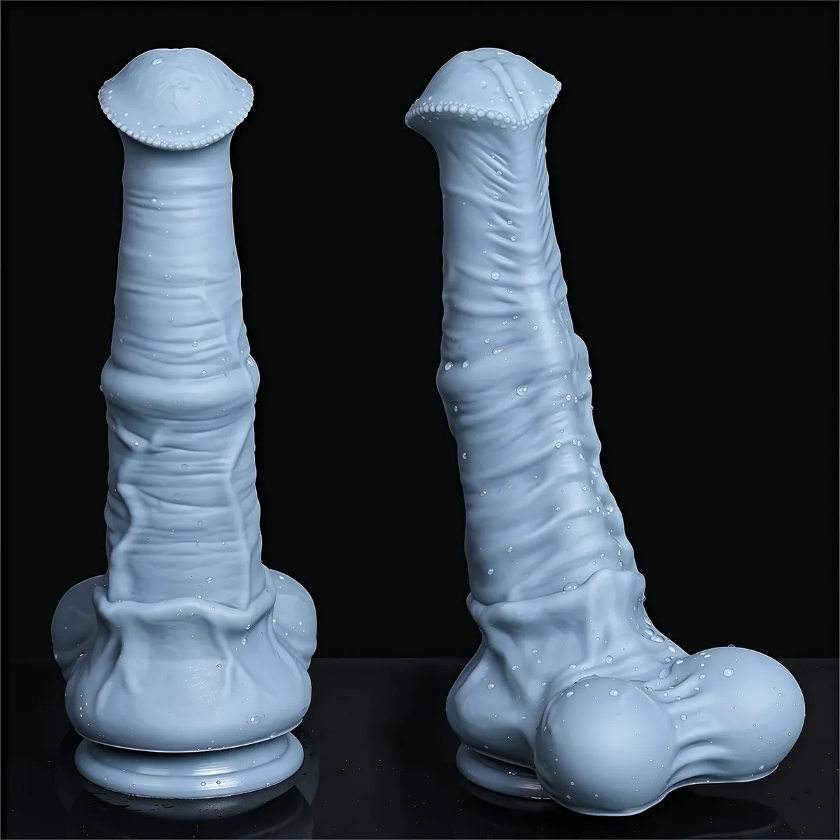 XXL paardendildo Equus Argent