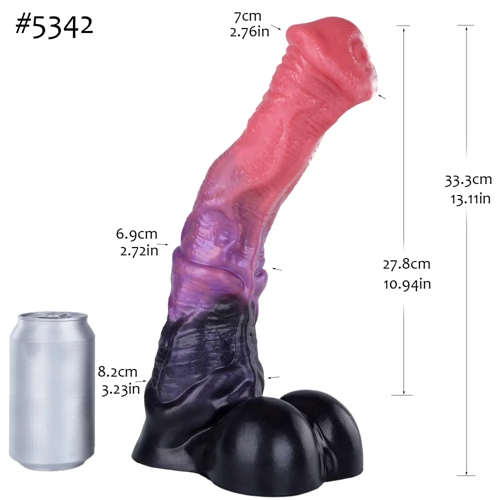 XXL paardendildo Equus Nuit, Model 5342