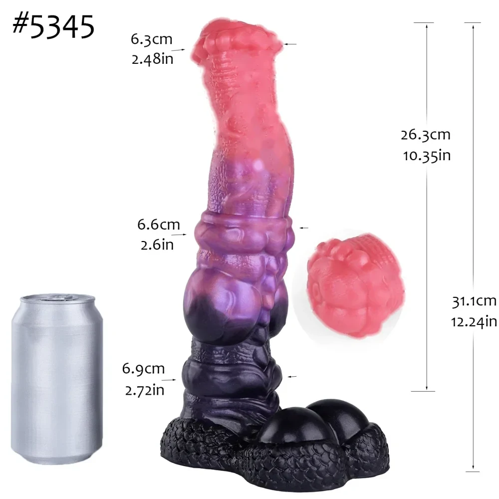 XXL paardendildo Equus Nuit, Model 5345