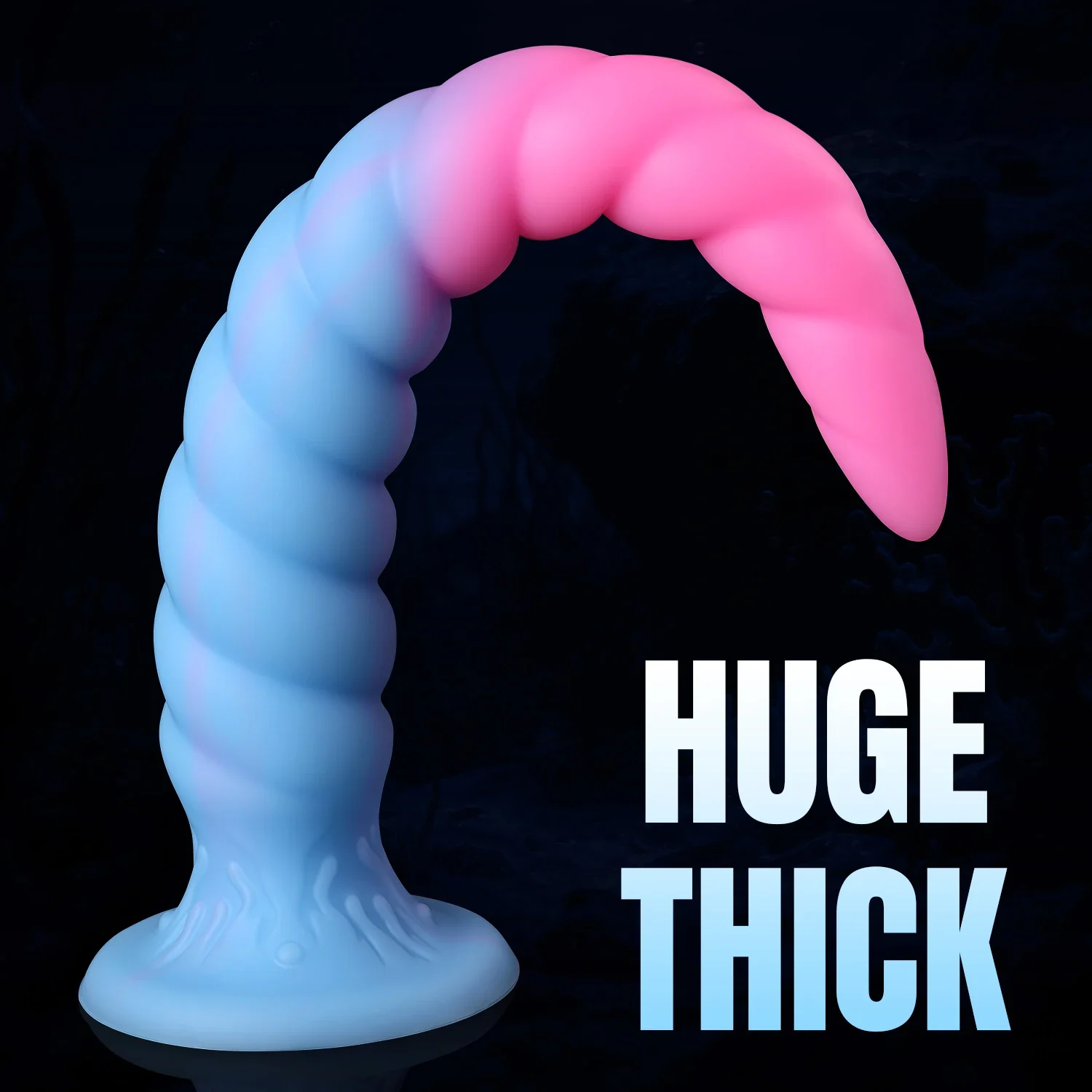 Extra lange spiraal anale dildo, foto 5