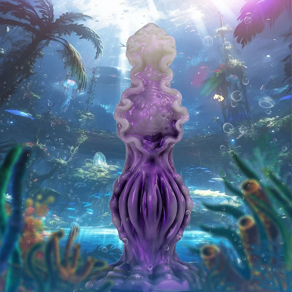 Fantasy 3-knoops dildo, foto 2