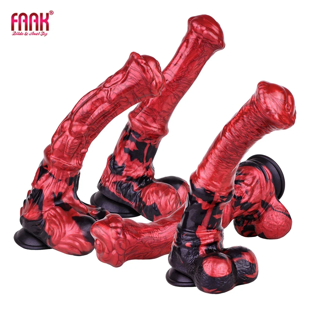 Fantasy paardenknoop dildo, foto 4