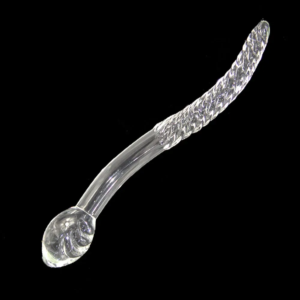 Glazen dildo Kralen 27 cm, foto 3
