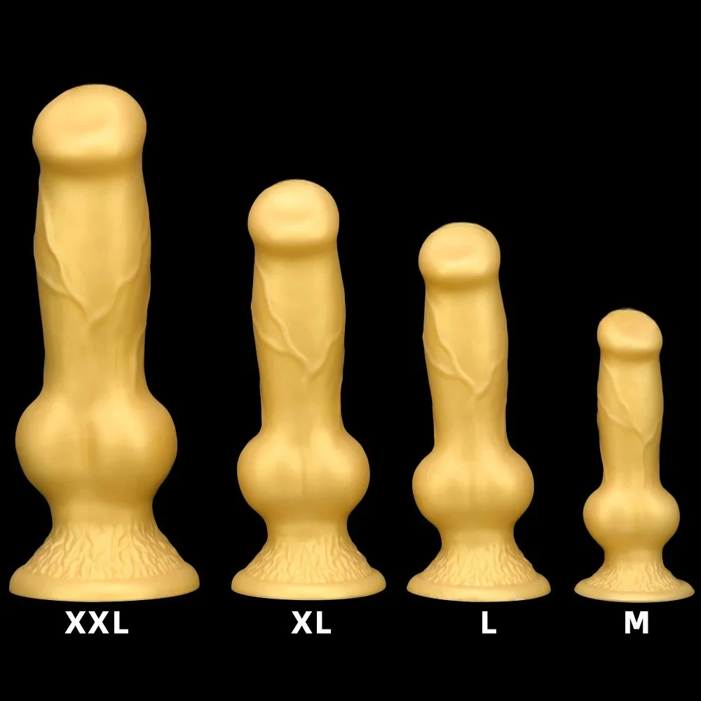 Grote hond/dieren dildo siliconen, foto 2