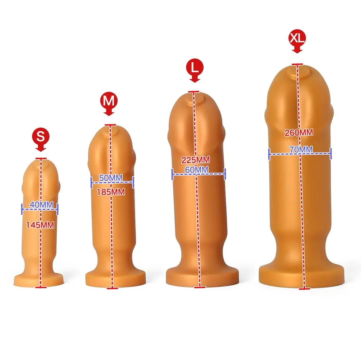 Grote siliconen dildo met zuignap, foto 2