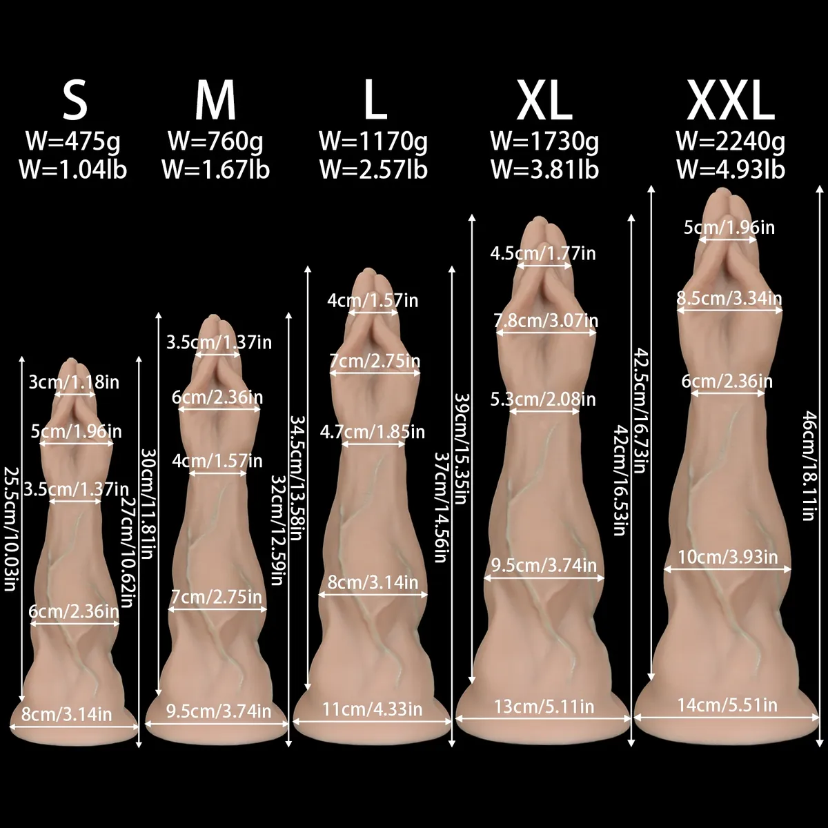 XXL fisting Hand & Voet, foto 3