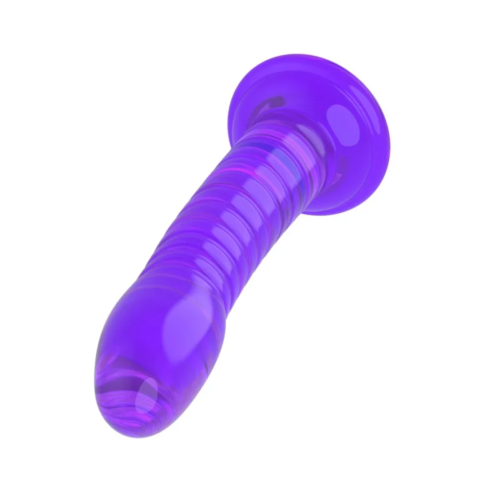Jelly dildo met zuignap, foto 4