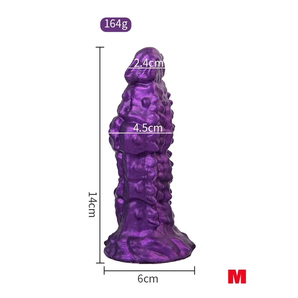 XXL buttplug Kralen Lava, Monstermodel · M
