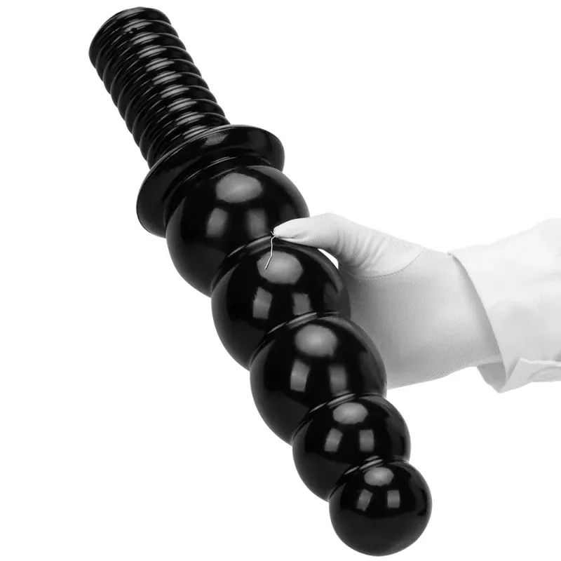 XXL buttplug Kralen met Greep, foto 4