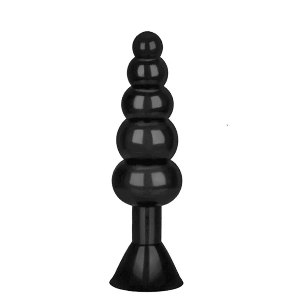 XXL buttplug Kralenplug Classic (dubbel), foto 4