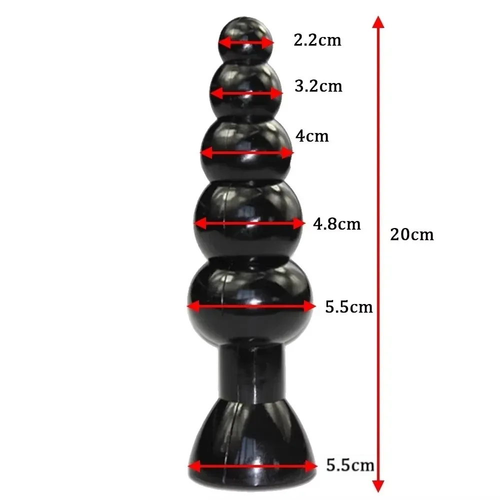 XXL buttplug Kralenplug Classic