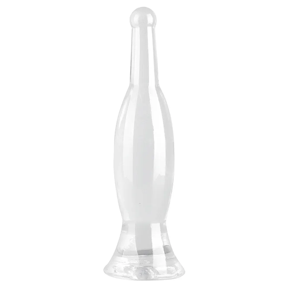 Transparante buttplug Kristal Fles, foto 5