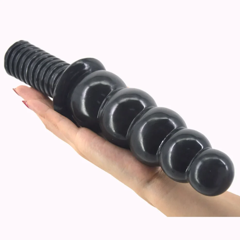 XXL Lange anale dildo met handvat 28cm, foto 4