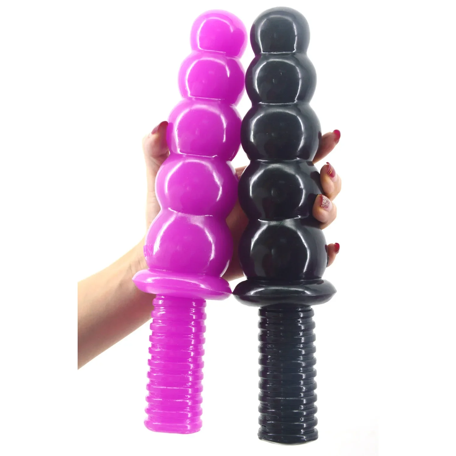 XXL Lange anale dildo met handvat 28cm, foto 5