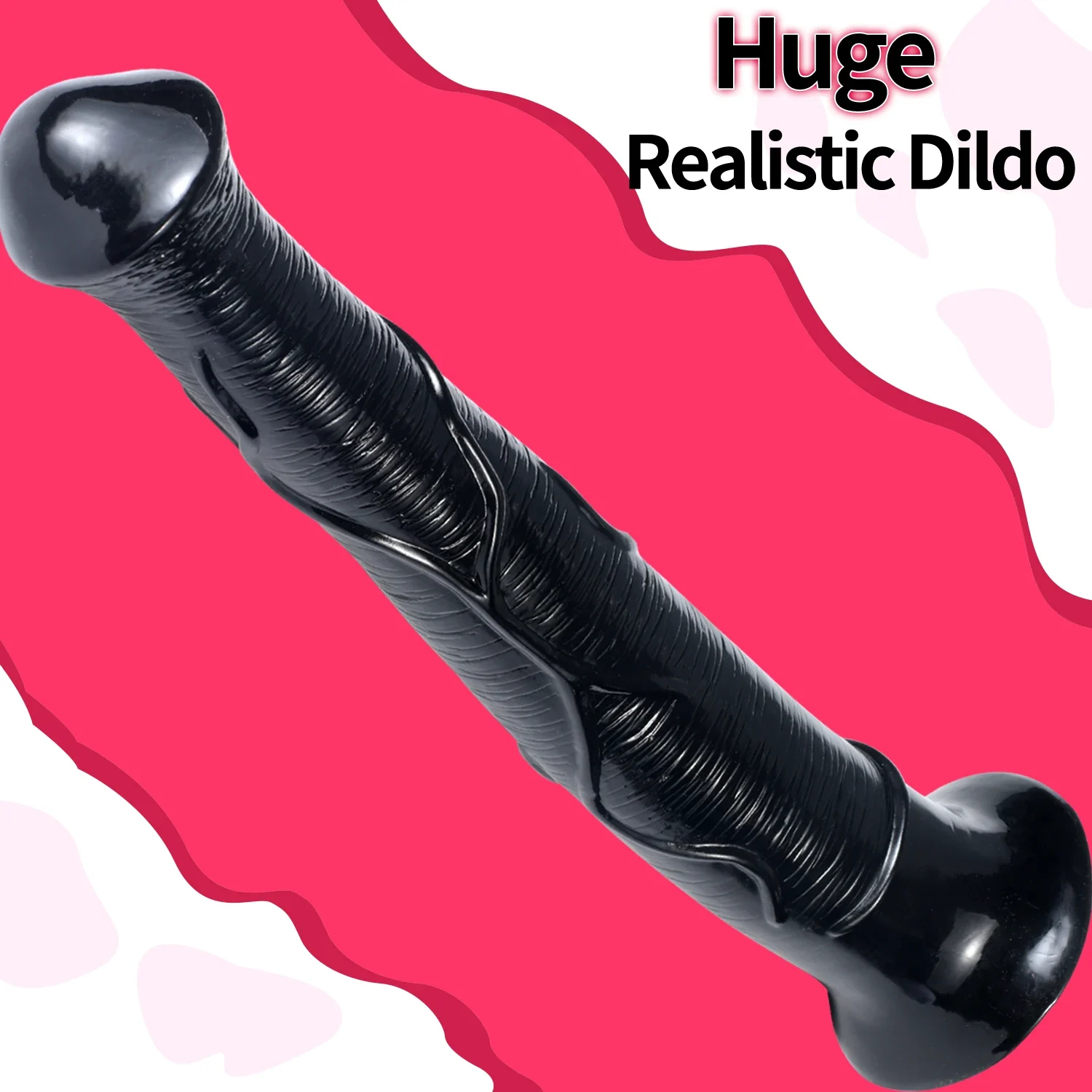 Lange paarden dildo met zuignap, foto 2