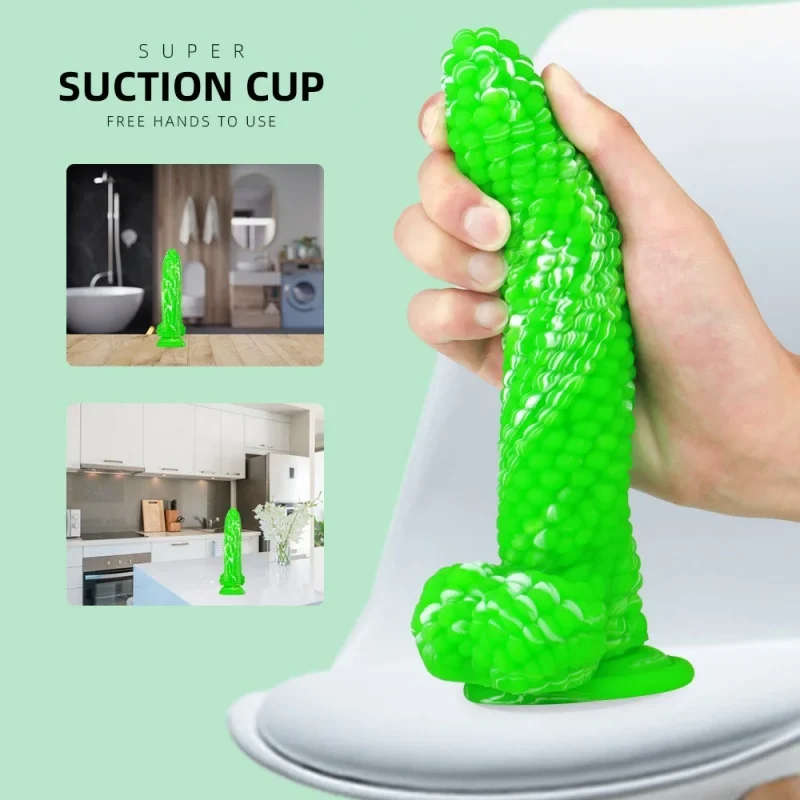 Mais-dildo siliconen, foto 3