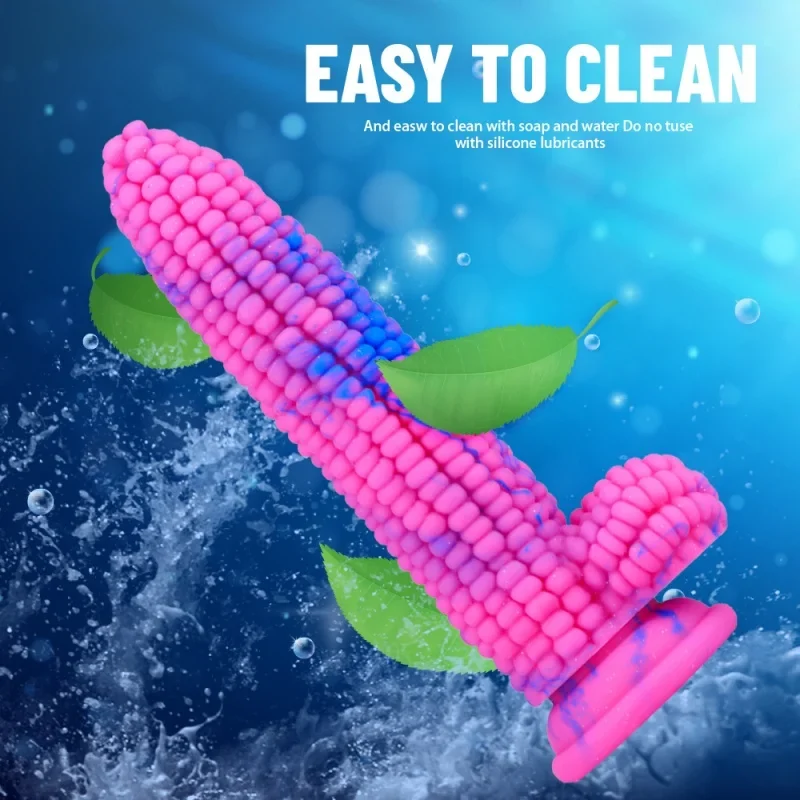 Mais-dildo siliconen, foto 6
