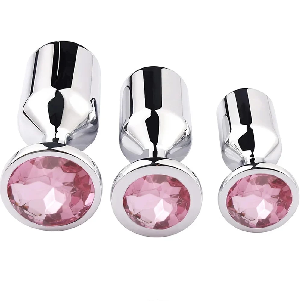 Metalen buttplug set, foto 5