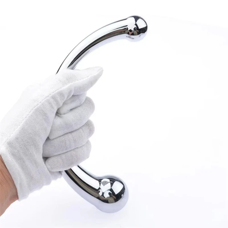 Metalen dubbele dildo, foto 3