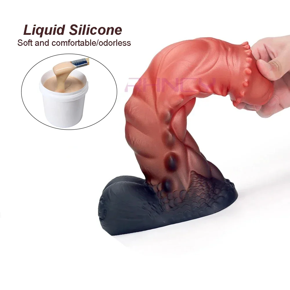 Monster dildo S-XXL met zuignap, foto 3