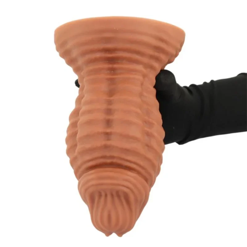 Monster dildo zuignap siliconen M/L, foto 5