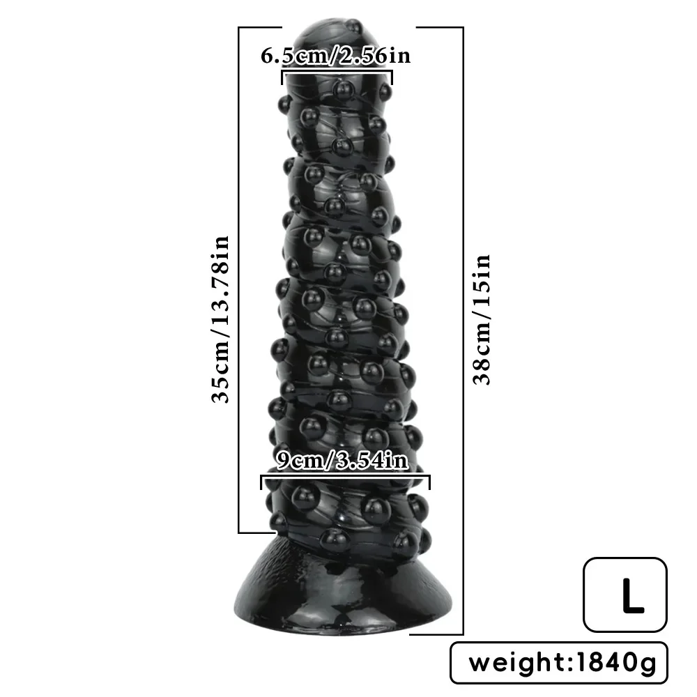 XXL buttplug Noir Collection II, Variant A · L