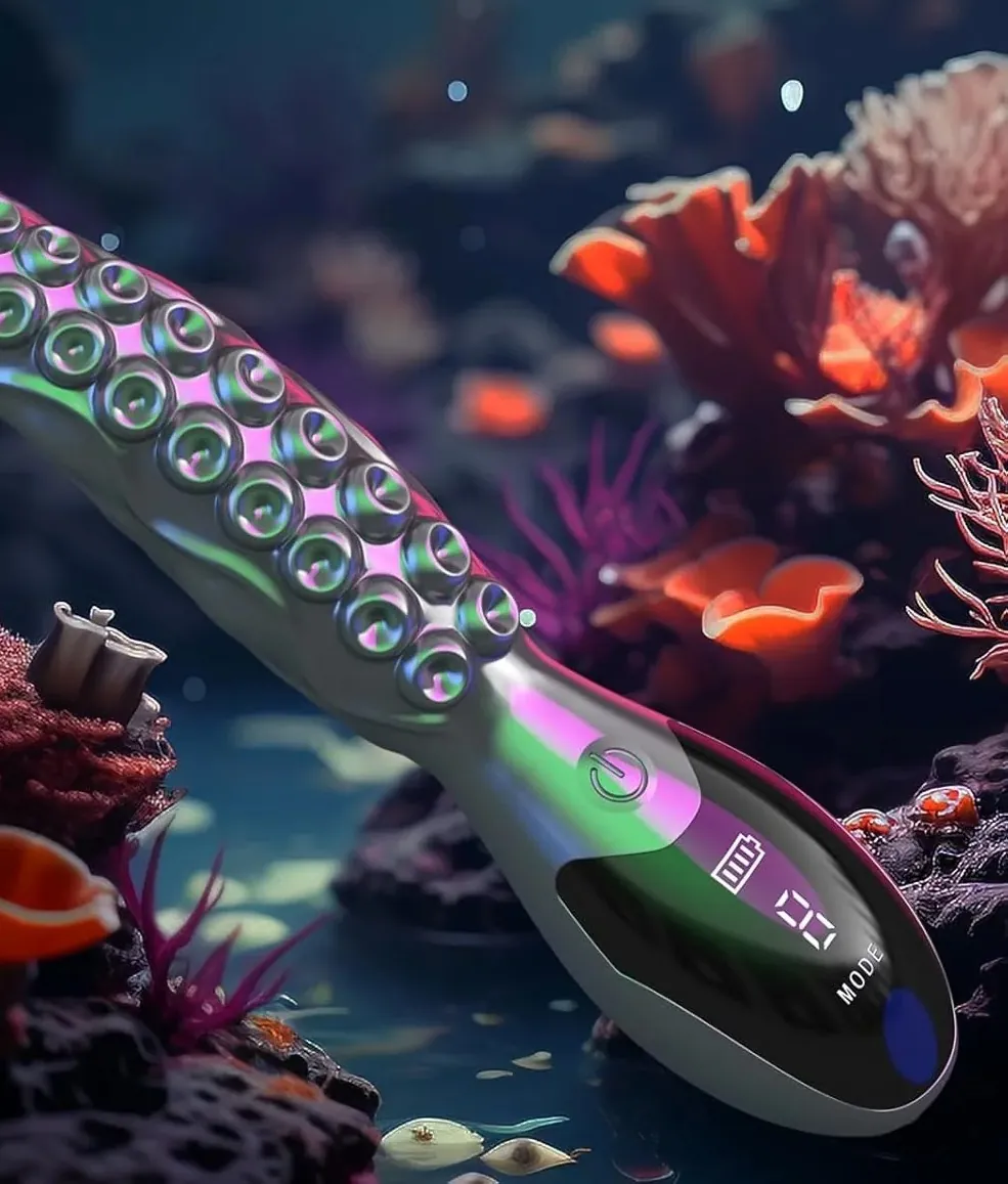 XXL fantasy dildo Octopus Vibe LED, foto 2