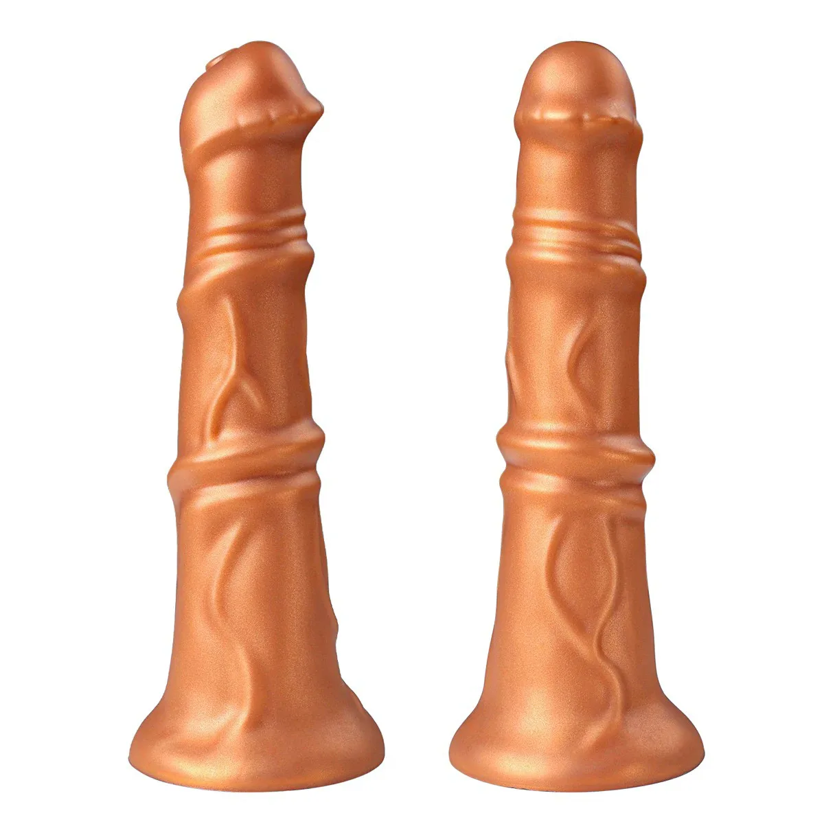 XXL paardendildo Goud, foto 6