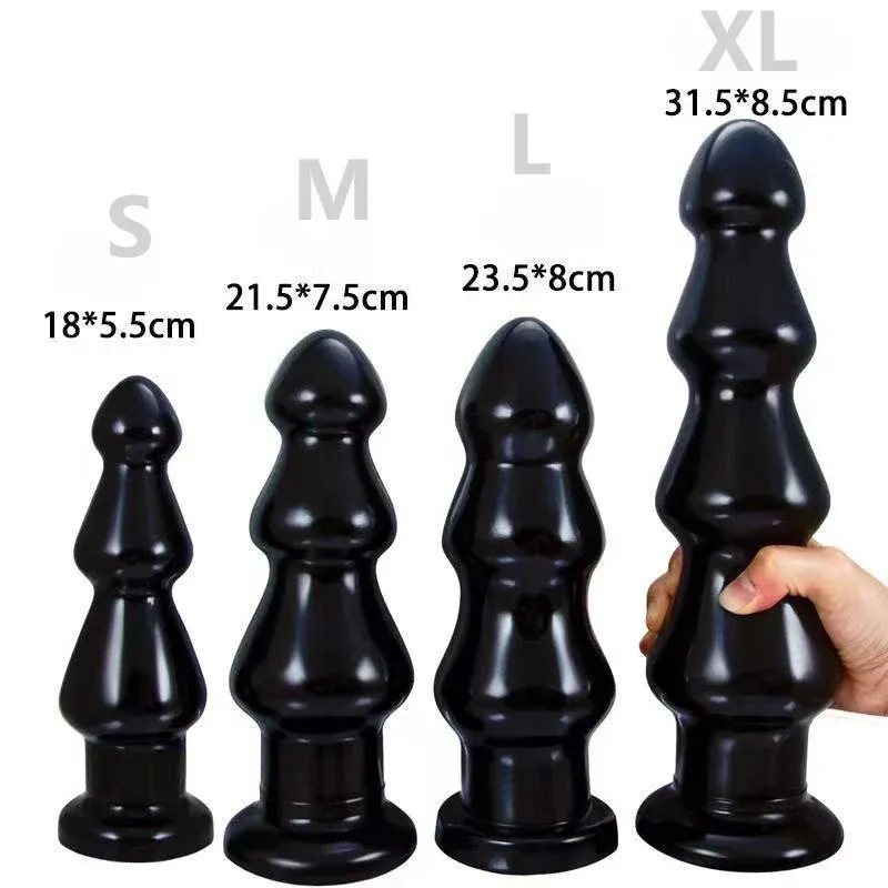 XXL buttplug Pagode Noir, foto 5