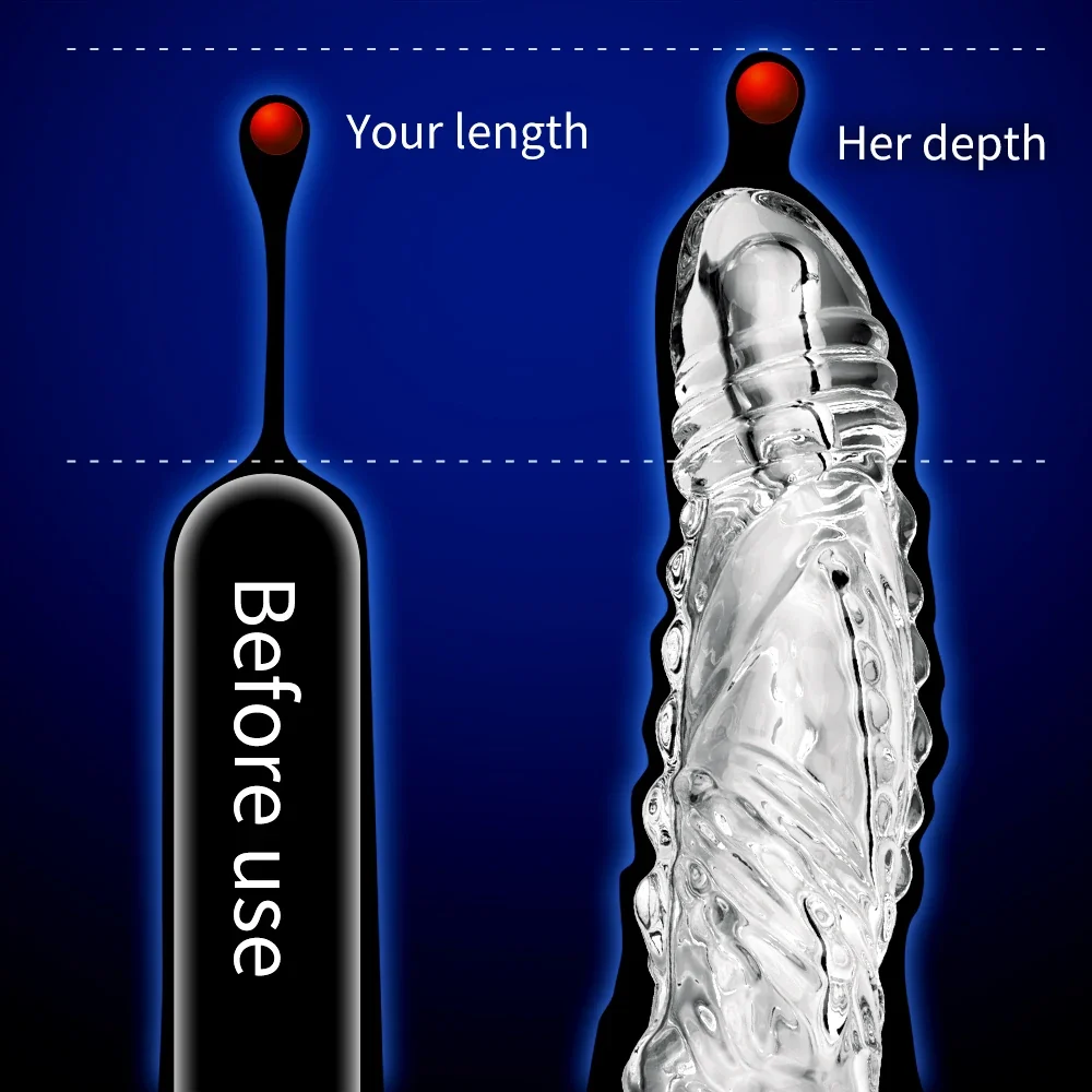 Penis sleeve met optionele vibratie, foto 4
