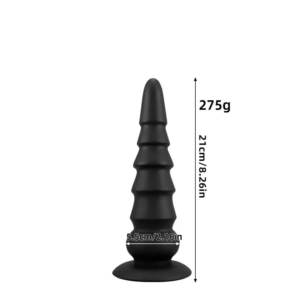 XXL buttplug Pyramide Plug, Kleur 1 · S