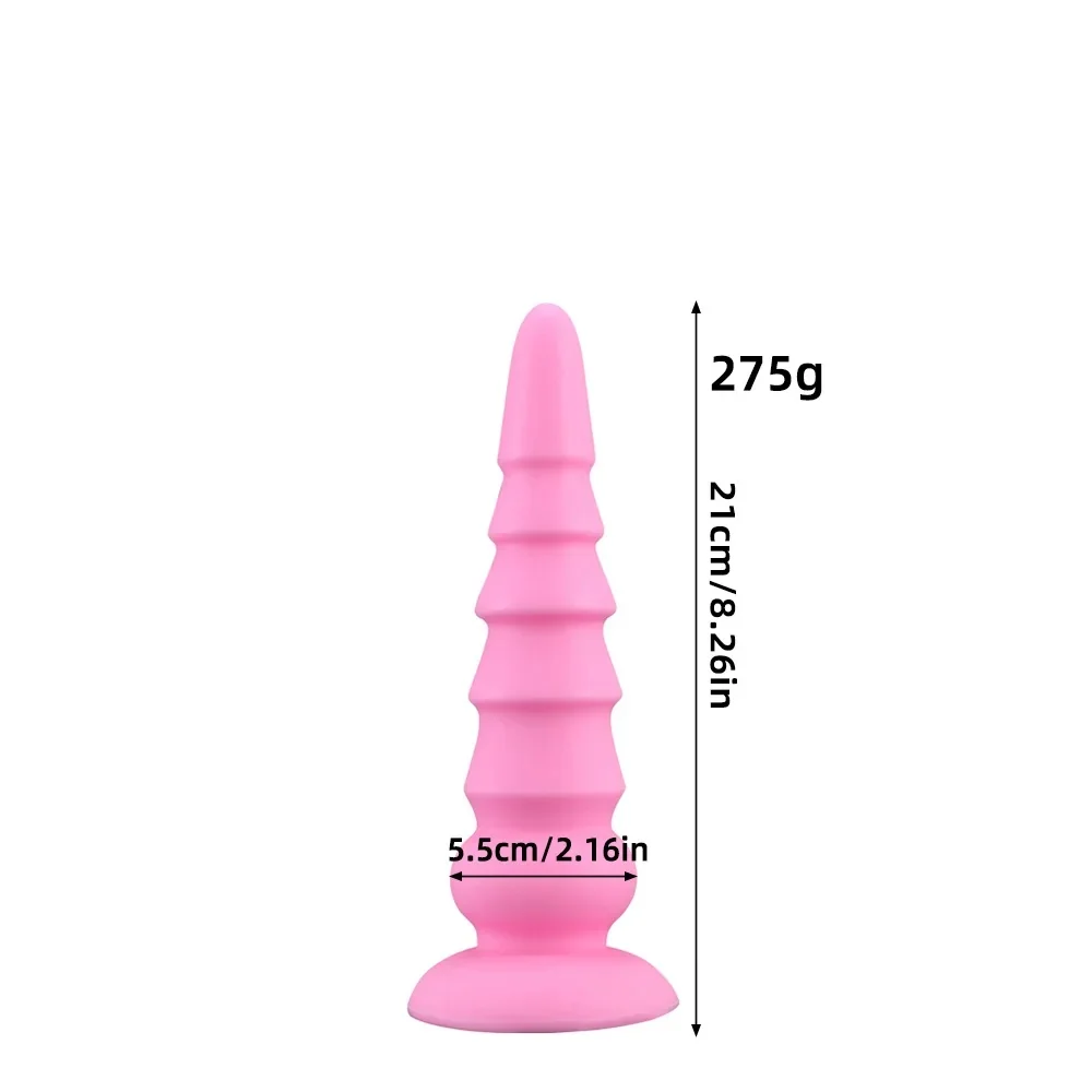 XXL buttplug Pyramide Plug, Kleur 3 · S