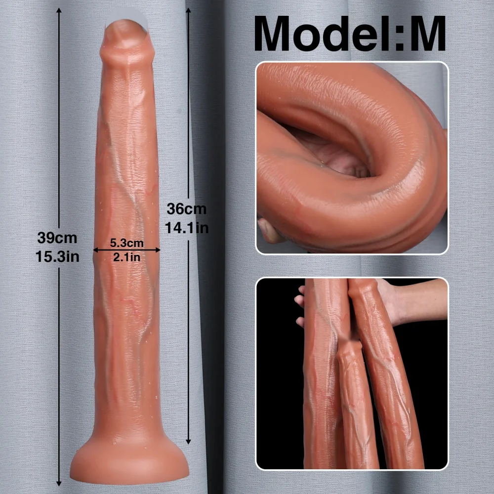 XXL realistische dildo Realistisch Extra Lang, Model D244 Variant F · M